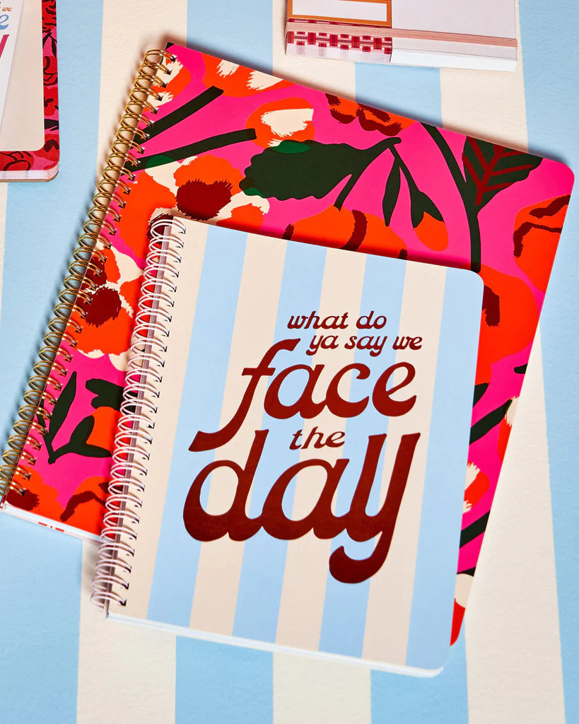 Spring notebook “Face the day”
