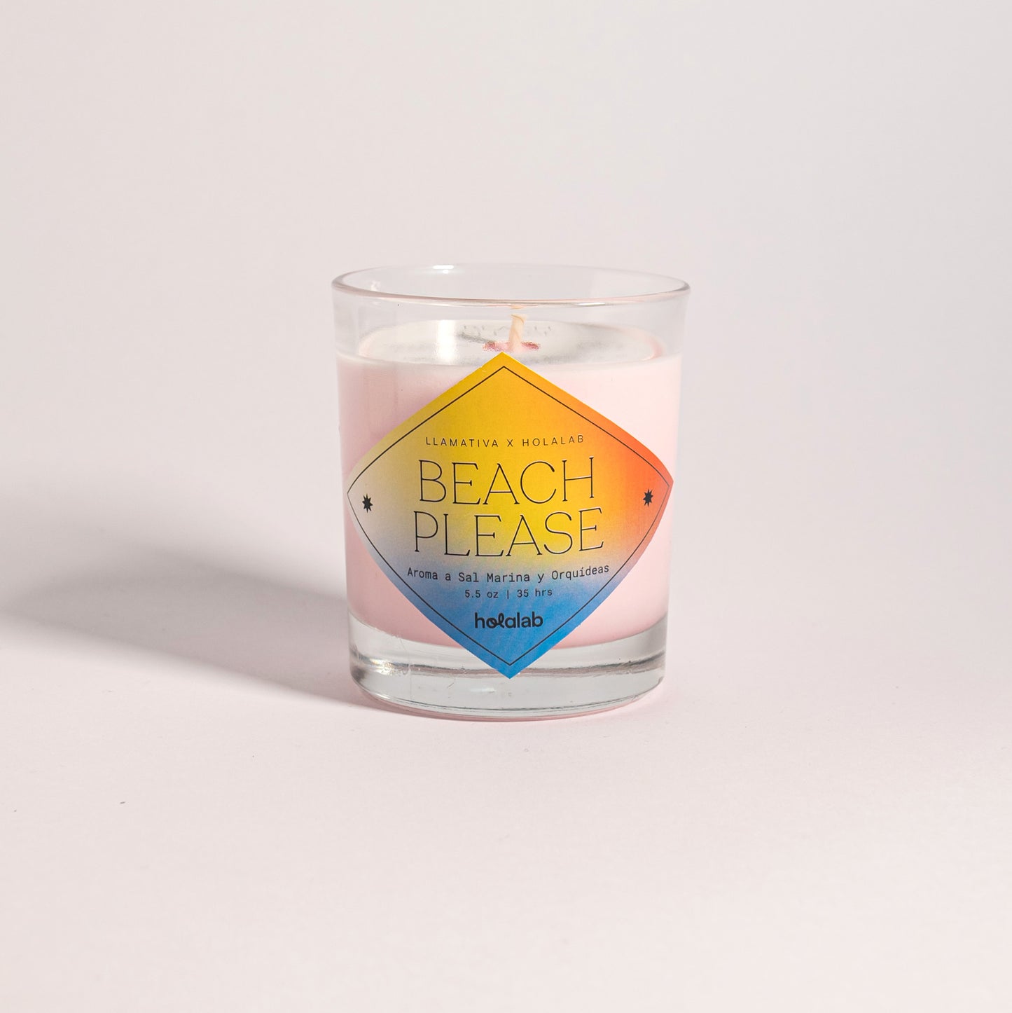 "Beach Please" candle