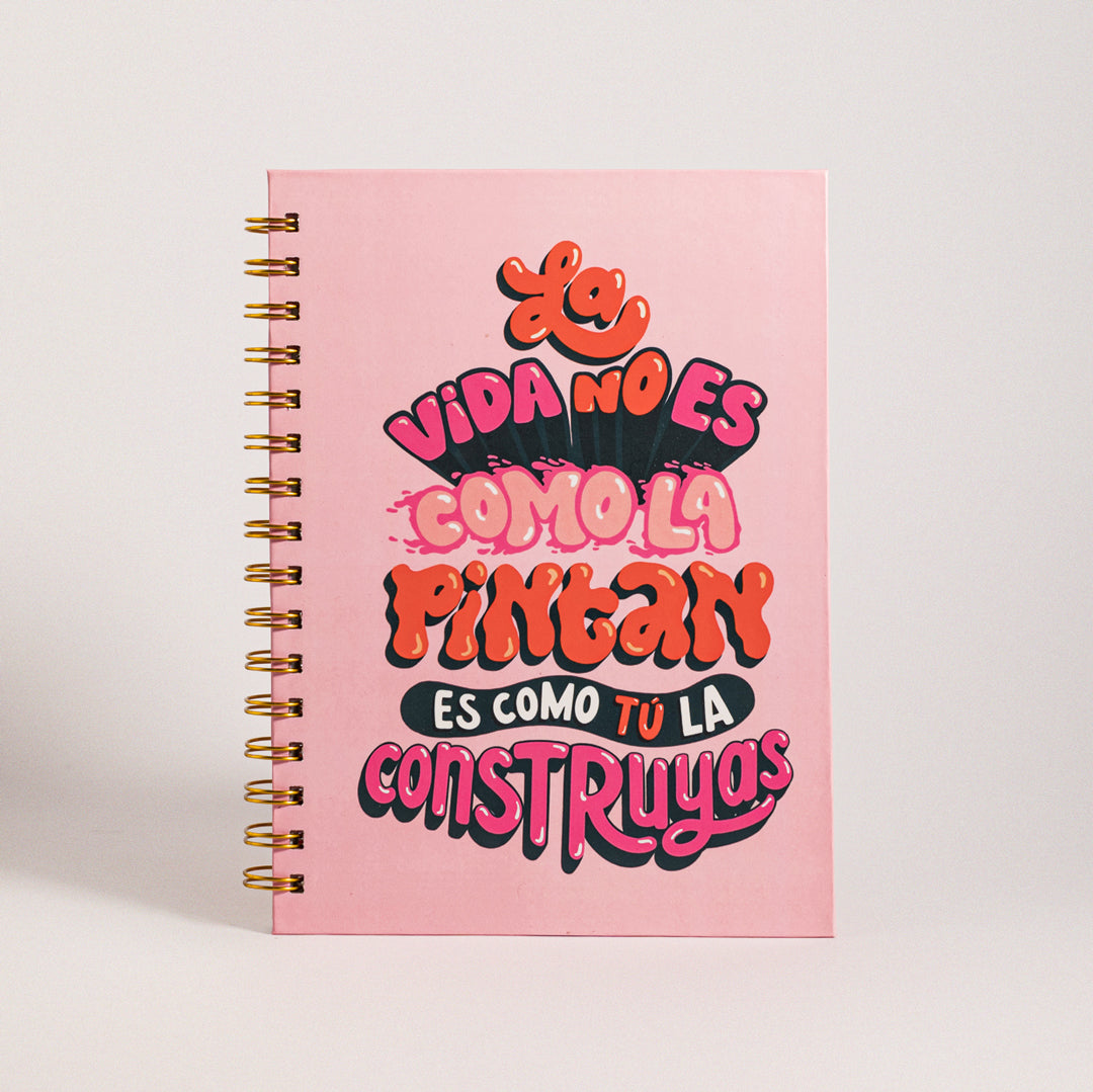 Notebook "Life is not as it is painted"