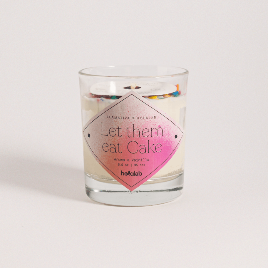 Candle “Let the eat cake”