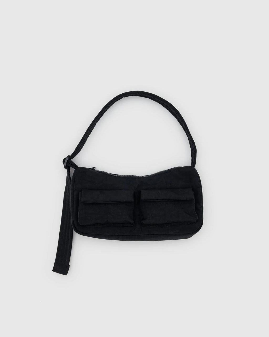 Baggu Bolso Cargo De Hombro De Nylon - Black