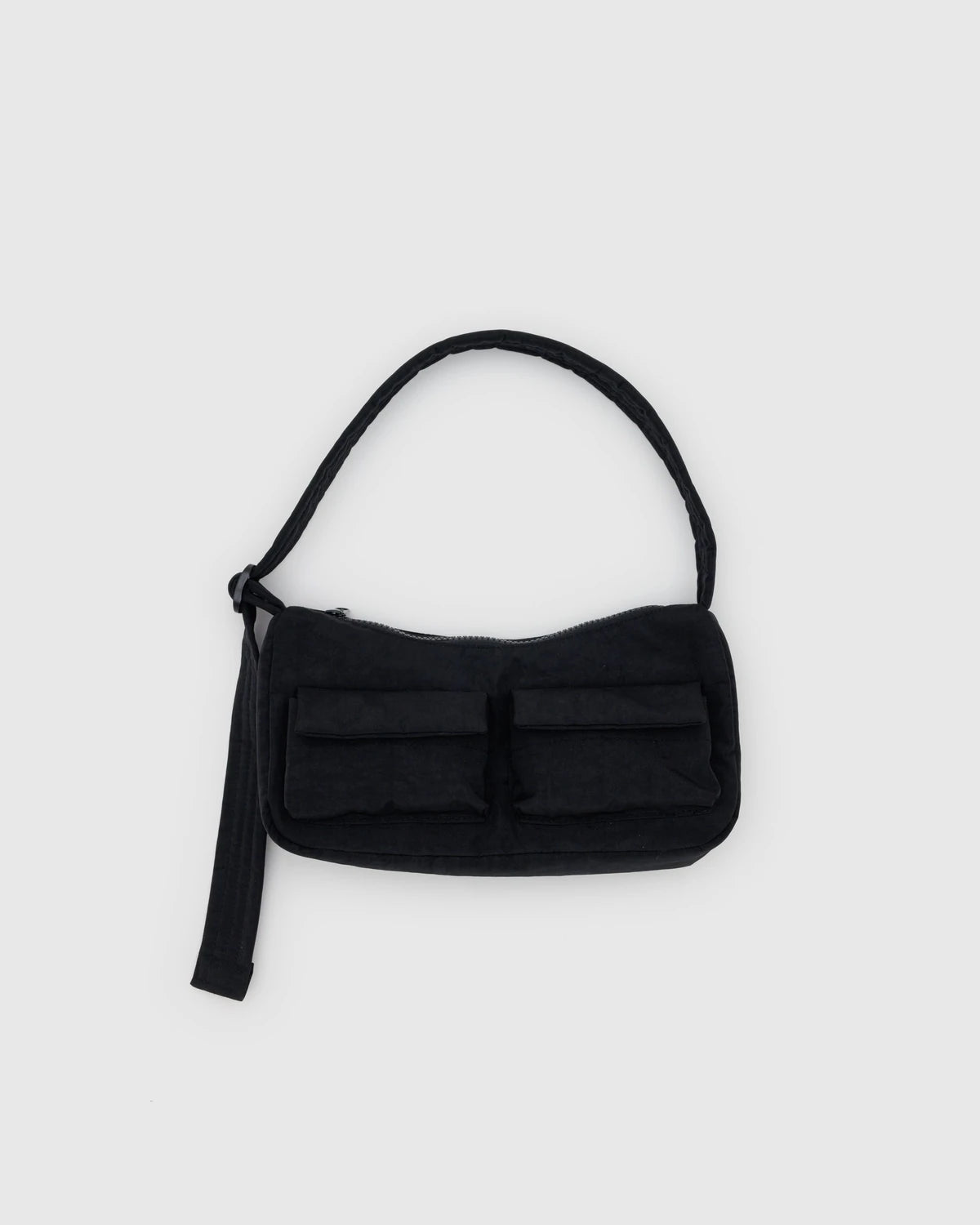 Baggu Bolso Cargo De Hombro De Nylon - Black
