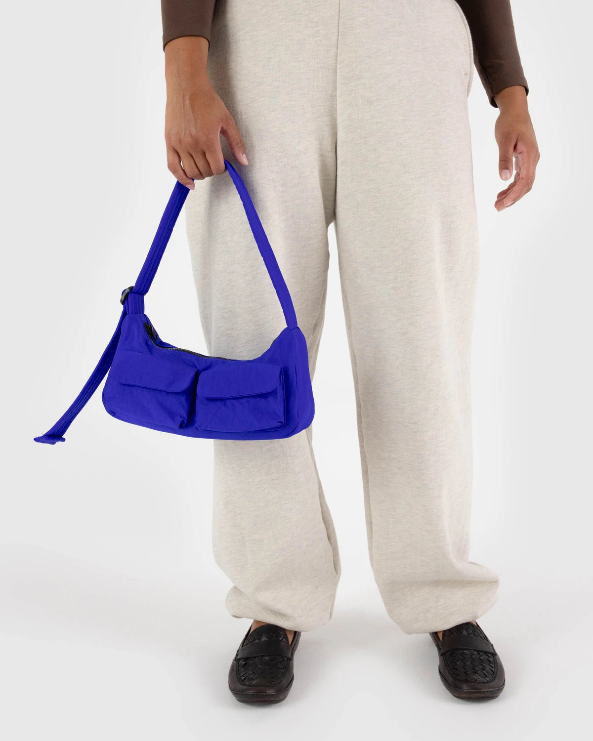 Baggu Bolso Cargo De Hombro De Nylon - Blue