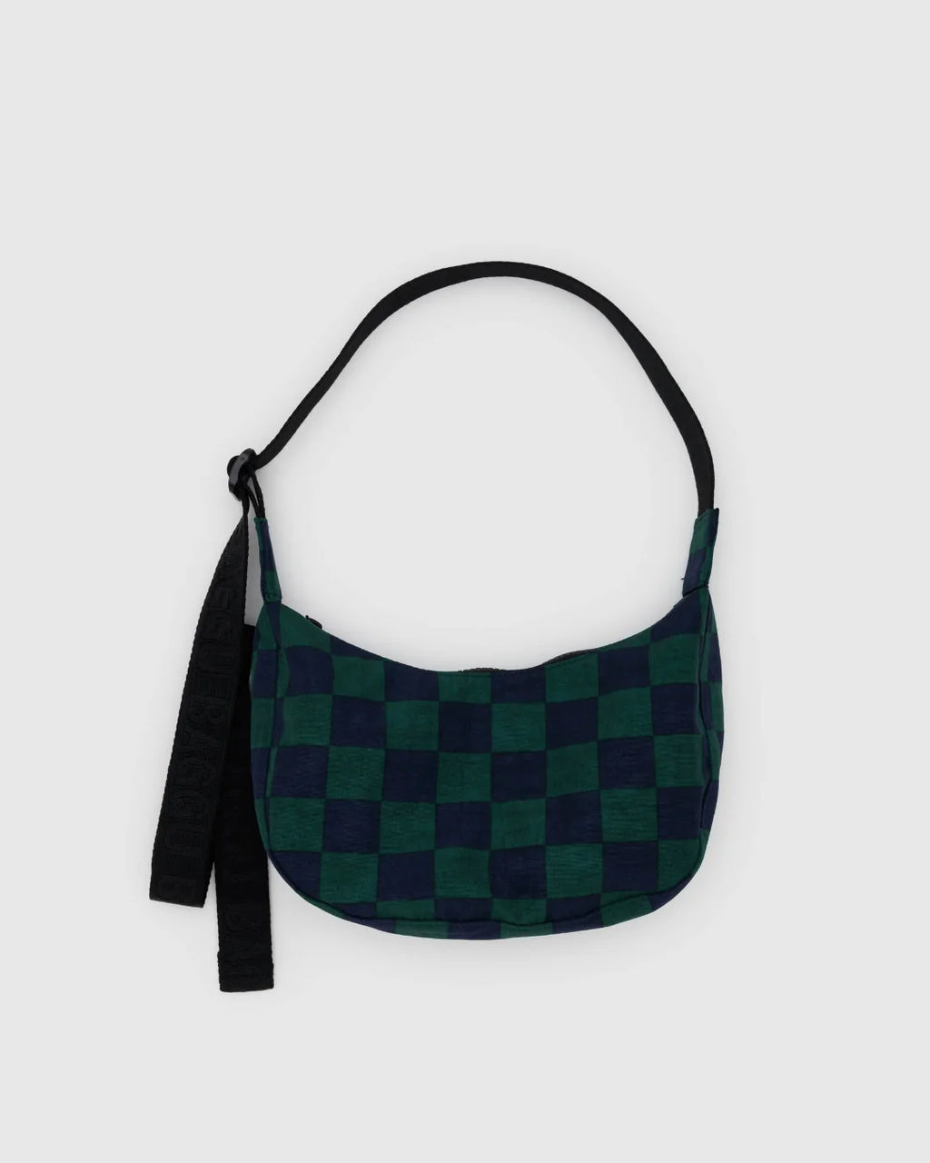 Baggu Bolso Medium Crescent De Hombro De Nylon - Check