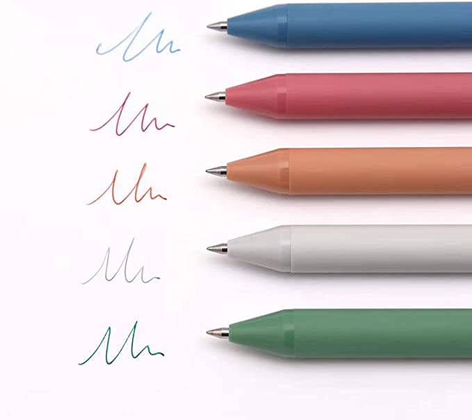 Bolígrafos Kaco (5 colores pasteles)