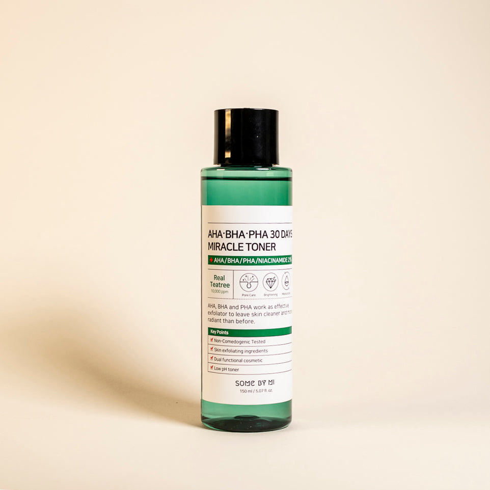 AHA, BHA, PHA 30 Days Miracle Toner