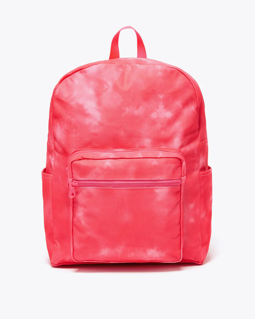 Backpack "Hot pink tie dye"