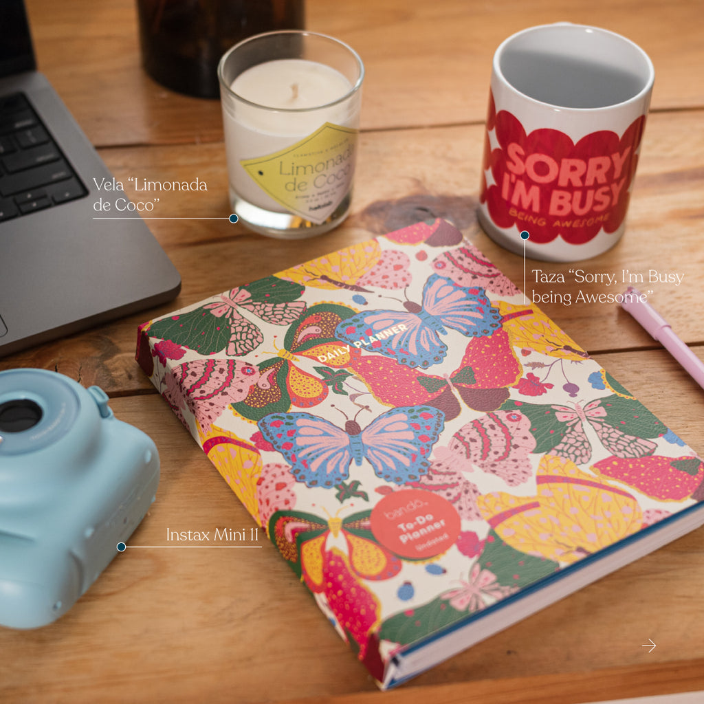 Planner “Berry Butterfly White”